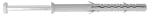 KD Kołek ramowy 10x80mm z długą strefą rozporu z wkrętem z łbem 6-cio kątnym, [OP 6]