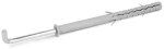 KD Kołek ramowy 10x80mm z długą strefą rozporu z hakiem kątowym, [OP 2]