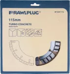 115x22,23mm turbo concrete heavy duty tarcza diamentowa