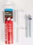 Kotwa wklejana poliestrowa, kartridż 300ml, zestaw 2 nozzle+2xSTUDS+2xPLS, Kolener [OP 4 szt.]