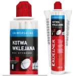 Kotwa chemiczna poliestrowa, kartridż 300ml z zawieszką, Koelner [OP 10 szt.]