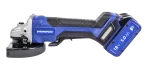 Szlifierka kątowa 18V 125 mm włącznik łopatkowy reg obrotów 2 akumulatory 5,0 Ah ładowarka 6,5 A walizka RawlCase