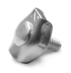 Zacisk linowy siodełkowy pojedynczy 3,0 mm, 4szt