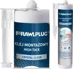 Klej montażowy HIGH TACK, crystal clear, 290ml [OP 15]