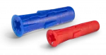 UNO Zestaw kołków uniwersalnych 6x28mm,8x32mm z wkrętami i hakami - opakowanie plastikowe [OP 124]