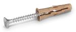 UNO Kołek uniwersalny Timber 5 x 24mm z wkrętem 3,5x30mm, [OP 40]
