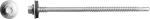 Wkręt samowiercący Ruspert 5,5/6,3x230mm do płyt warstwowych z podkładką A19 RAL 9007 [OP 100]