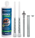 Kotwa chemiczna poliestrowa, kartridż 175ml zestaw, 4xPLS+4xSTUDS+2nozzle [OP 5 szt.]
