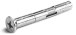 R-KT Kotwa tulejowa M5x60mm - łeb stożkowy [OP 100]