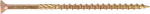 R-CS Wkręt konstrukcyjny do drewna 8x380mm łeb stożkowy ocynk biały [OP 25]