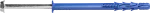 FF1 Kołek ramowy poliamidowy 10x300 mm z kołnierzem, wkręt A4 stal nierdzewna, [OP 10]