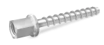 R-HLX Wkręt do betonu hartowany indukcyjnie 6/7,9x35 mm z gwintem wewnętrznym M8 w ocynku galwanicznym [OP 100]
