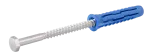 4ALL Kołek uniwersalny 10x50mm z wkrętem A2 6,0x80mm [OP 4]