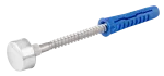 KPM Mocowanie do WC z 4ALL 10x50mm z wkrętem A2 6x80mm z białym i srebrnym kapturkiem [OP 2]