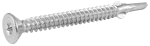 Wkręty samowiercące ze skrzydełkami do drewna 4,8 x 40 mm, łeb stożkowy, TX [OP 4kg]
