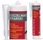 Uszczelniacz kauczukowy dekarski bezbarwny, Koelner, 280ml