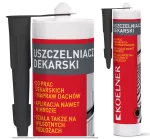 Uszczelniacz kauczukowy dekarski czarny, Koelner, 280ml
