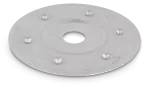 R-MKC Metalowy talerz dociskowy, fi zew 85mm, fi wew 14mm, grubość 0.5mm, stal ocynkowana [OP 250]