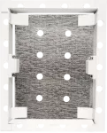 Drzwiczki rewizyjne do kuchni lub łazienki podtynkowe 150x200 mm