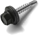 Wkręt samowiercący do mocowania blach typ OC 4,8x25mm z podkładką T14 [OP 250]