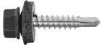 Wkręt samowiercący do mocowania blach typ OC 4,8x25mm z podkładką T14 [OP 250]