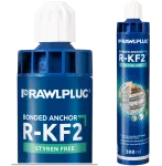 Kotwa chemiczna uniwersalna R-KF2, kartridż 410ml, stone [OP 10]