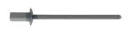 Nit szczelny z łbem stożkowym 4,0x9,5mm RAL 7000 [OP 500]