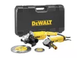 DEWALT SZLIFIERKA KĄTOWA 230mm/2000W +125mm/1010W (DWE492 + DWE4207) +TARCZE DT3711, DT3731 WALIZKA