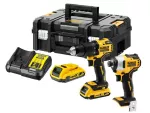 DEWALT ZESTAW COMBO 18V DCK2062D2T (DCD709, DCF809) 2x2,0Ah TSTAK