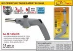 ELICO PALNIK GAZOWY RK-5004B  WIELOFUNKCYJNY