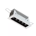 DENON LED 5/B wpust stropowy 12,3W/1500lm/48D/940, biały sygnałowy (mat struktura) RAL 9003