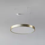 ABA T 817 wisząca LED, 1800mA 60,6W/10866lm/840/TD/CAS, 230V, kolor złota (gładki mat)