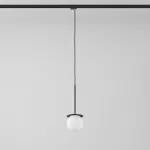 Cotton Track fi160 300mm, max.1x4.8W, G9, 230V, czarny (mat) RAL 9017, przewód czarny