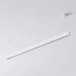 CLEOLine-1 1416mm wisząca DIRECT, OPAL, LED PHILIPS LV 33W/5500lm/940/TD/CAS, 230V, biały sygnałowy (mat struktura) RAL 9003