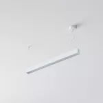 CLEOLine-1 854mm wisząca DIRECT, Micro Pryzma, LED PHILIPS LV 21W/3300lm/930/TD, 230V, biały sygnałowy (mat struktura) RAL 9003