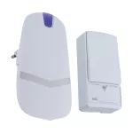 Bezprzewodowy dzwonek bezbateryjny OCEAN 230V WHITE
