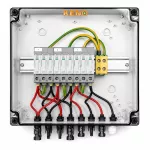 Rozdzielnica przyłączeniowa ALLVIEW z ogranicznikiem przepięć DC 1000V typu 2, 3x łańcuch PV, 3x MPPT
