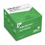 Qoltec Chusteczki bezpyłowe antystatyczne 280 szt. | światłowody | optyka | elektronika