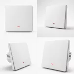 Qoltec Inteligentny 1-kanałowy włącznik wyłacznik światła | Wi-Fi | Timer | Tuya | Smart life | Biały