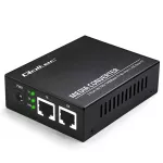 Qoltec Dwukierunkowy Media Konwerter SWITCH Ethernet 2x RJ45 2x SFP| 1000Mb/s | 5V