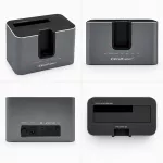 Qoltec Stacja dokująca 2w1 HDD SSD | SATA | M.2 NVMe | Klonowanie | USB-C 3.2 Gen 2 | 10Gb/s | 28TB | Aluminium