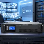 Qoltec Zasilacz awaryjny UPS Pure Sine Wave do RACK | 5kVA | 5000W | PF 1.0 | LCD | EPO | USB | On-line | Kompatybilność z LiFePO4 AGM GEL