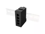 SWITCH LANBERG DIN-FE4-AT-30W 1XIN 3X OUT 100MB POE EXTENDER FAST ETHERNET DIN RAIL AT 30W