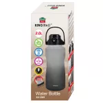 KINGHOFF BUTELKA NA WODĘ 2L ZE SŁOMKĄ  BPA-FREE SZCZELNA