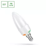LED ŚWIECOWA E-14 230V 2W/4W/6W CCT SPECTRUM