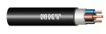 N2XH-J 0,6/1kV 5x6 RE B2ca-s1a,d1,a1 Kabel bezhalogenowy nierozprzestrzeniający płomienia z żyłą miedzianą i izolacją z usieciowanego tworzywa bezhalogenowego