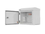 SZAFA RACK WISZĄCA 10" HERMETYCZNA IP55 MONTAŻ NA ŚCIANIE/SŁUPIE 320X220X300 SZARA LANBERG (ZŁOŻONA)