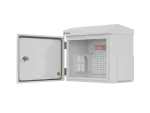 SZAFA RACK WISZĄCA 10" HERMETYCZNA IP55 MONTAŻ NA ŚCIANIE/SŁUPIE 320X220X300 SZARA LANBERG (ZŁOŻONA)