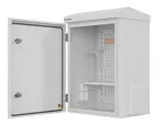 SZAFA RACK WISZĄCA 10" HERMETYCZNA IP55 MONTAŻ NA ŚCIANIE/SŁUPIE 340X250X500 SZARA LANBERG (ZŁOŻONA)