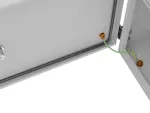 SZAFA RACK WISZĄCA 10" HERMETYCZNA IP55 MONTAŻ NA ŚCIANIE/SŁUPIE 340X250X500 SZARA LANBERG (ZŁOŻONA)